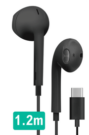 Auriculares Tipo C con micrófono HD