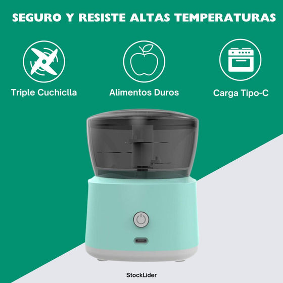 Picadora 350ml compacta para cocina
