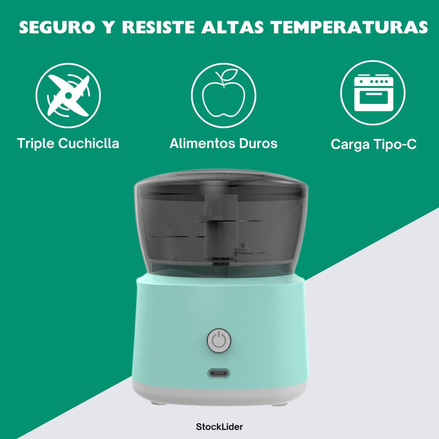 Picadora 350ml compacta para cocina