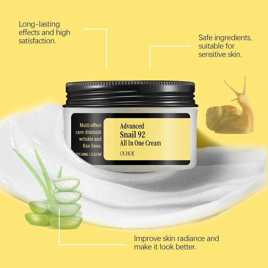 Crema Facial Caracol 92 Hidratación Profunda
