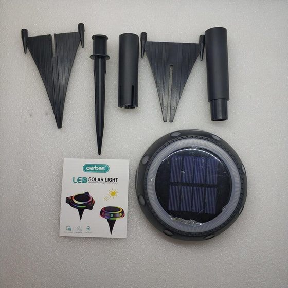 Luz solar jardín RGB para exterior