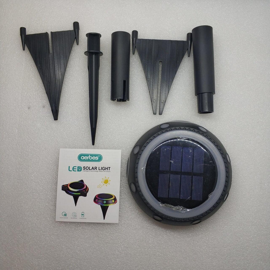 Luz solar jardín RGB para exterior