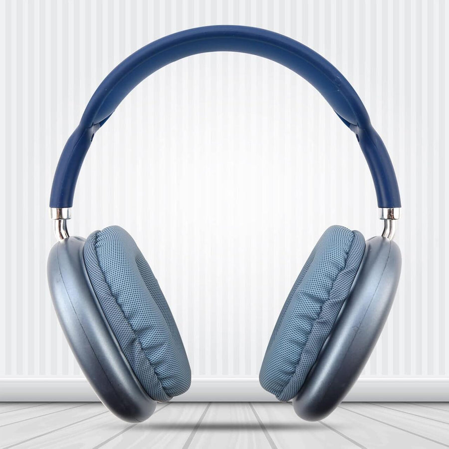 Auriculares Bluetooth Azules con Micrófono
