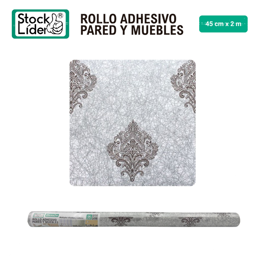 Rollo adhesivo para pared y muebles