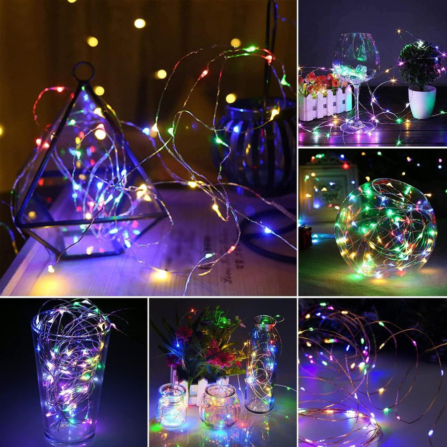Luces LED multicolor 50 LED decorativas