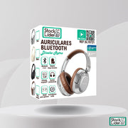 Auriculares Bluetooth retro con cancelación