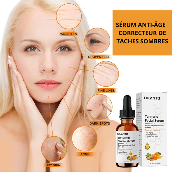Limpiador facial de cúrcuma natural