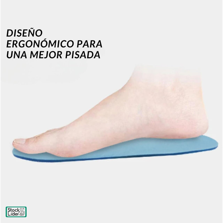 Plantilla gel mujer 38-42 para pisada cómoda