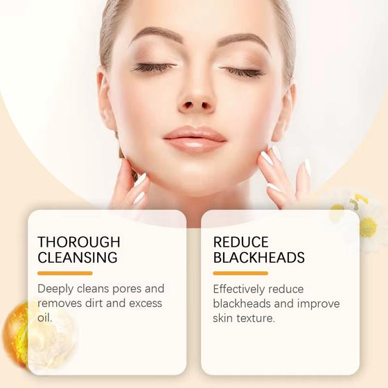 Limpiador facial de cúrcuma natural