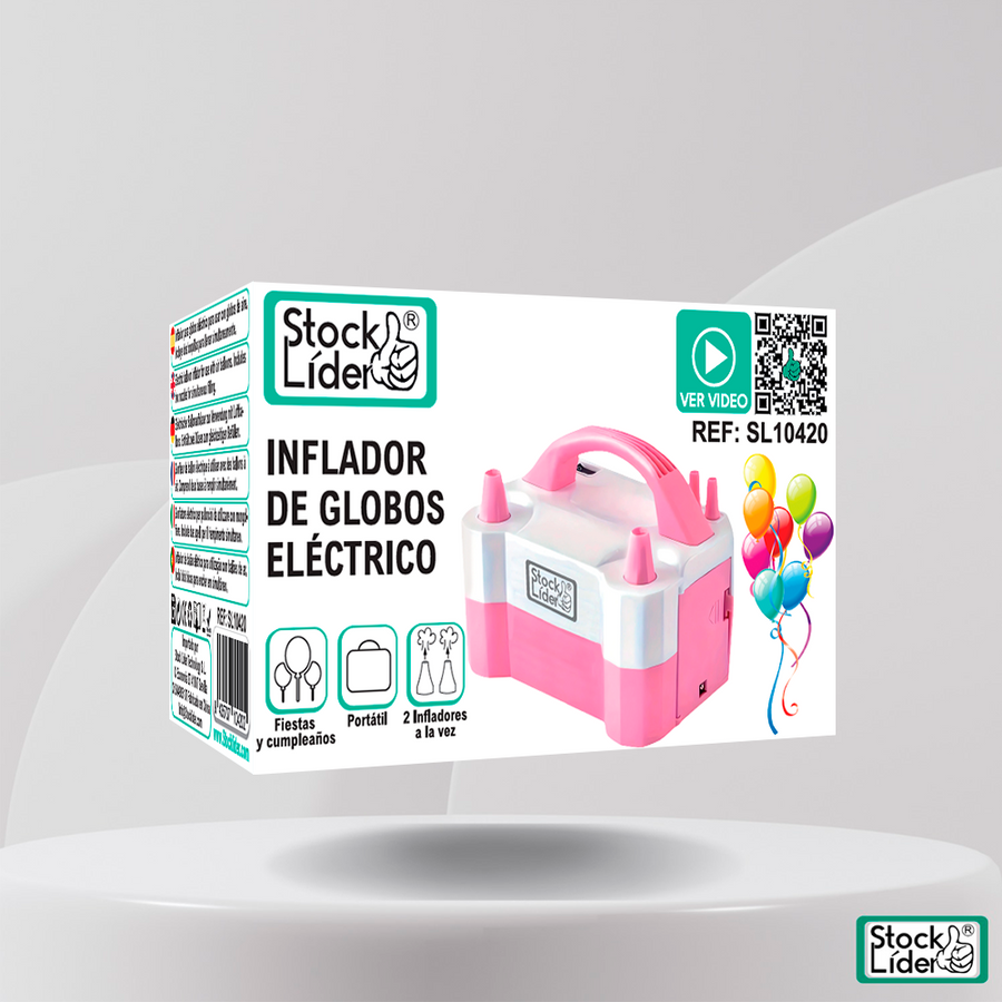 Infla globos sin agotarte