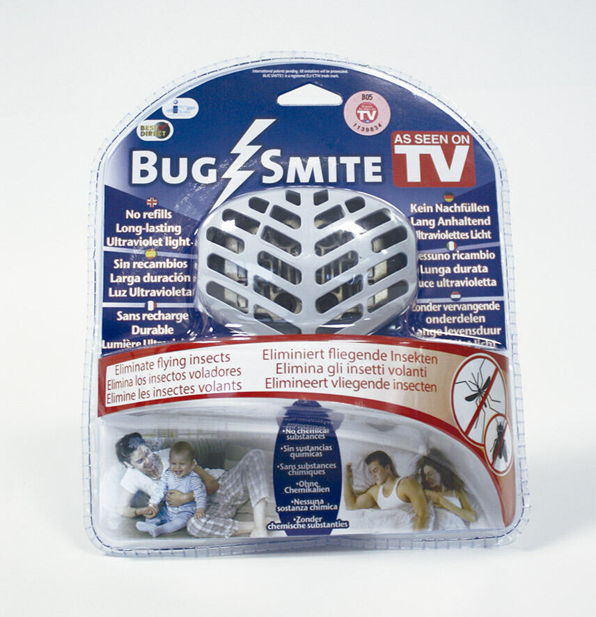 Trampa LED para mosquitos ecológica