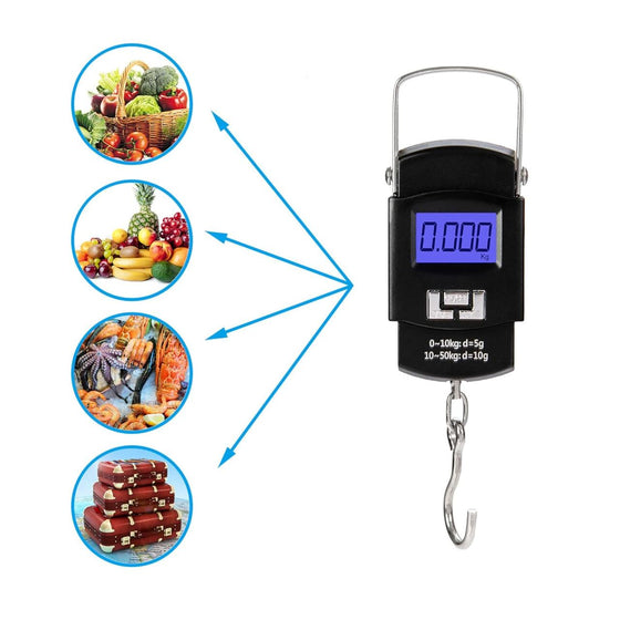Báscula de equipaje portátil 50kg precisa