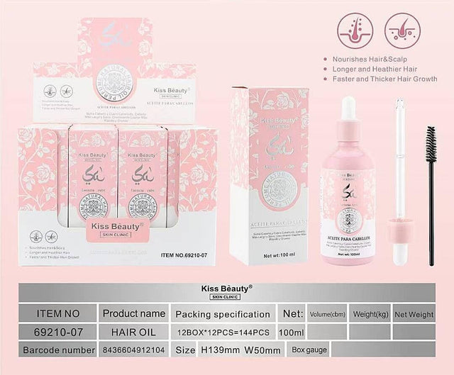 Aceite para Cabello Esencia Árabe 100 ml