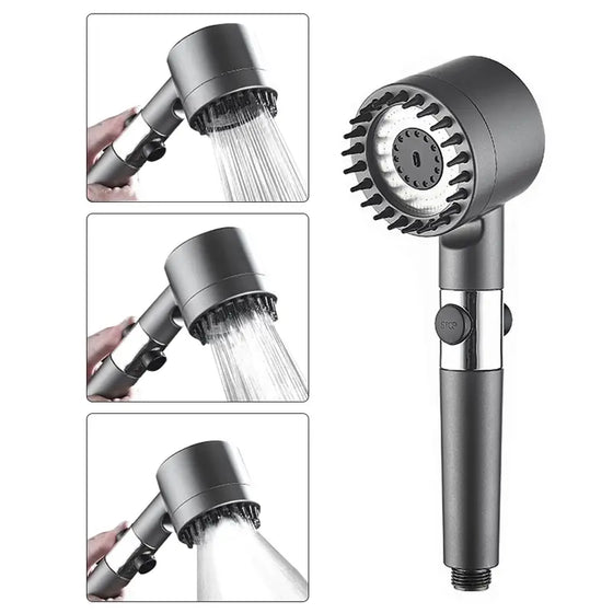 Cabezal de ducha turbo alta presión
