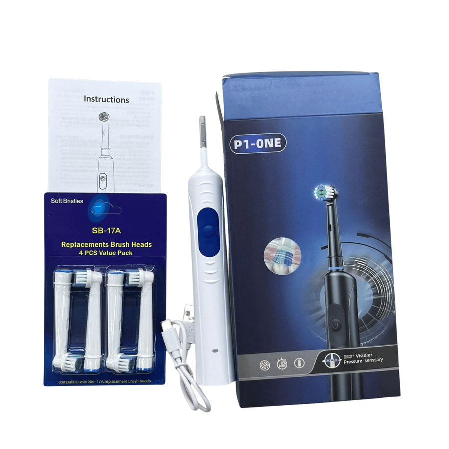 Cepillo de dientes eléctrico con recambios