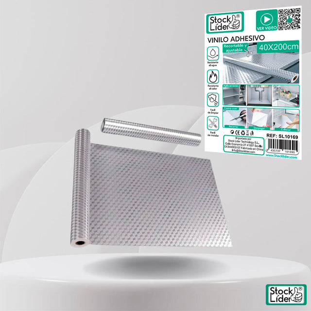 Rollo cocina adhesivo 40x200 cm