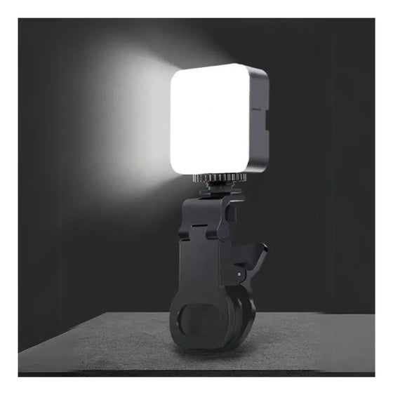 Luz LED vídeo portátil para foto y streaming