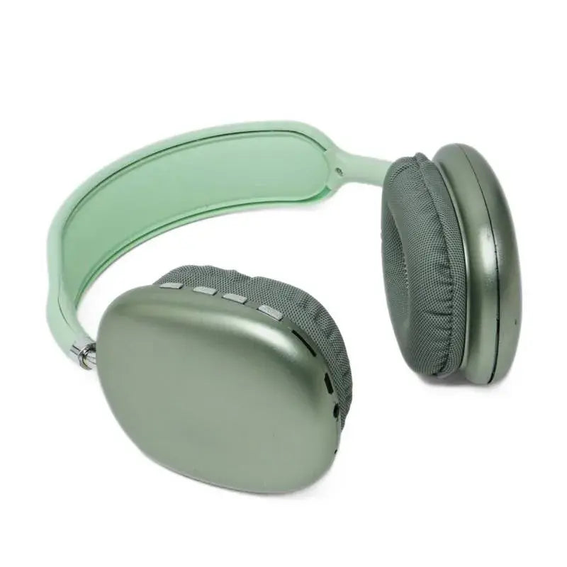 Auriculares Bluetooth verdes inalámbricos