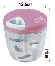 Picadora manual compacta para cocina