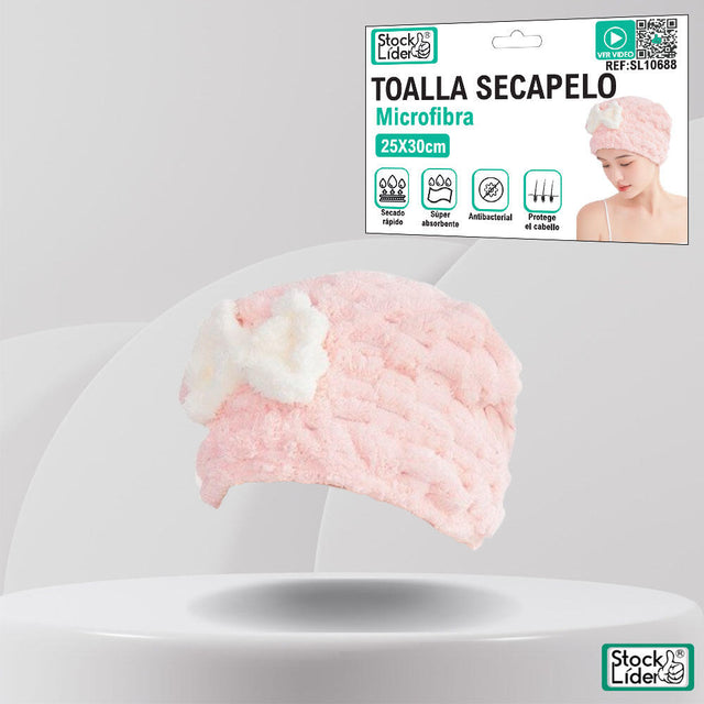 Toalla secapelo de microfibra