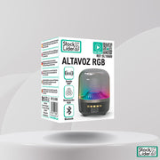 Altavoz RGB Bluetooth con luces LED