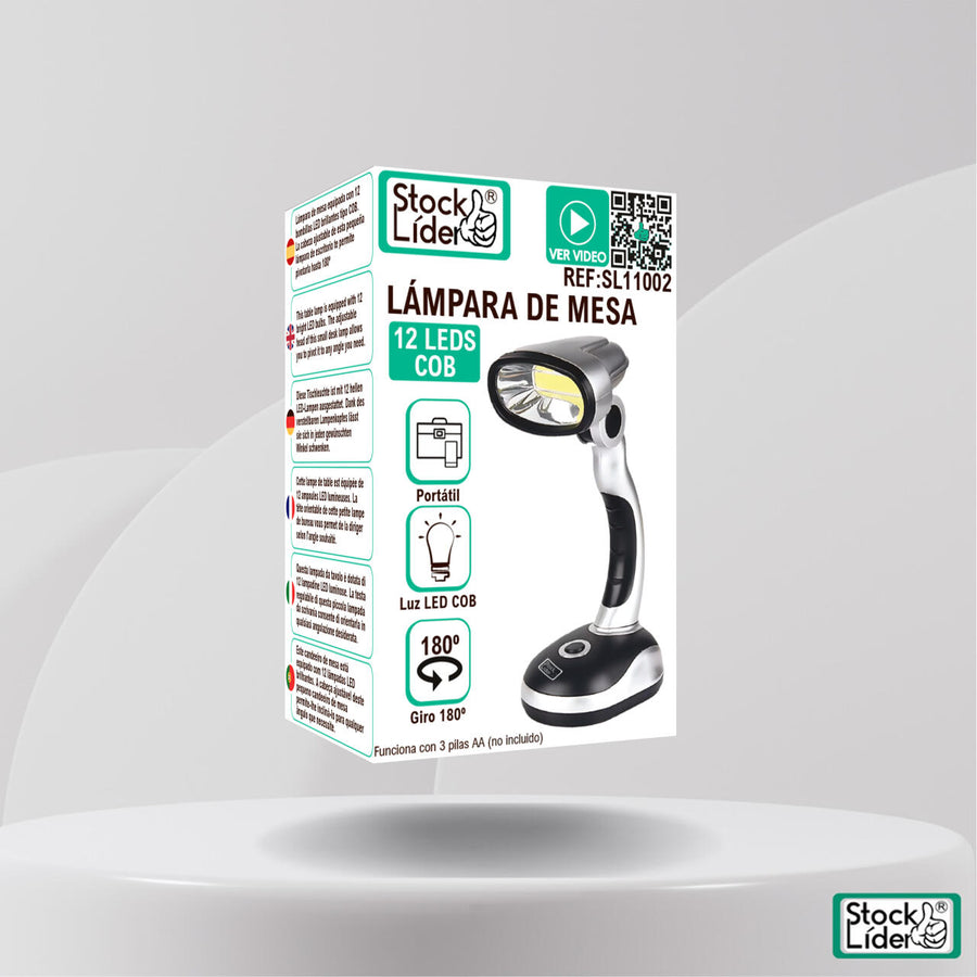 Lámpara de mesa portátil LED COB