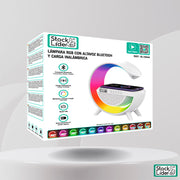 Lámpara G Bluetooth con carga inalámbrica