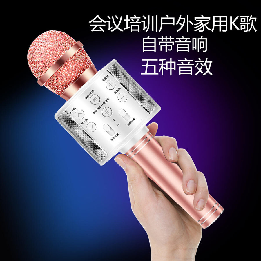 Micrófono WS-858 karaoke bluetooth
