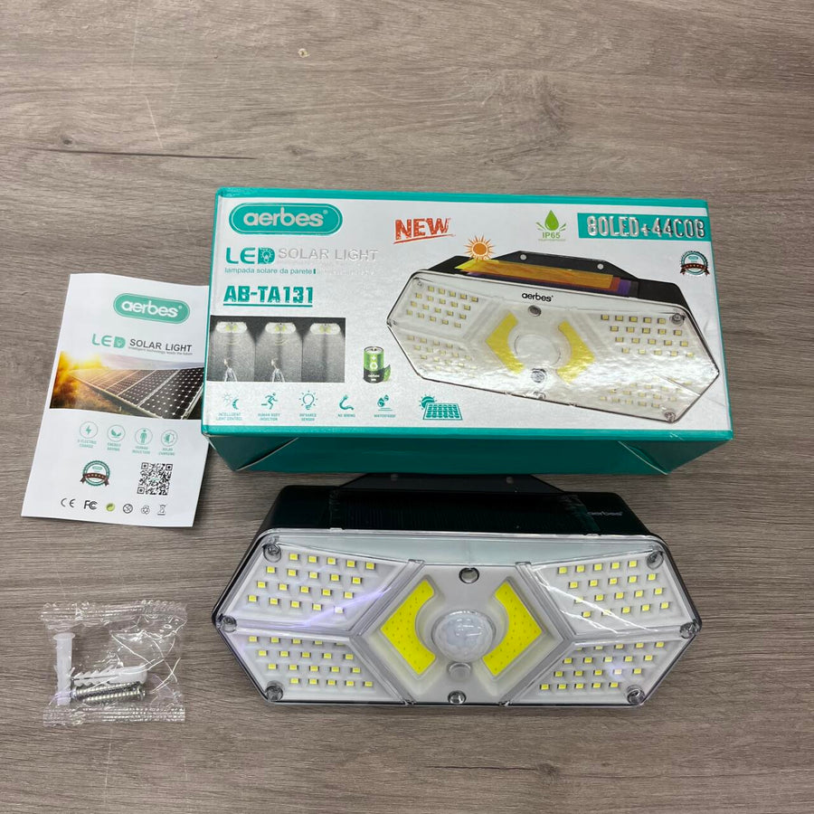 Luz solar con sensor de movimiento