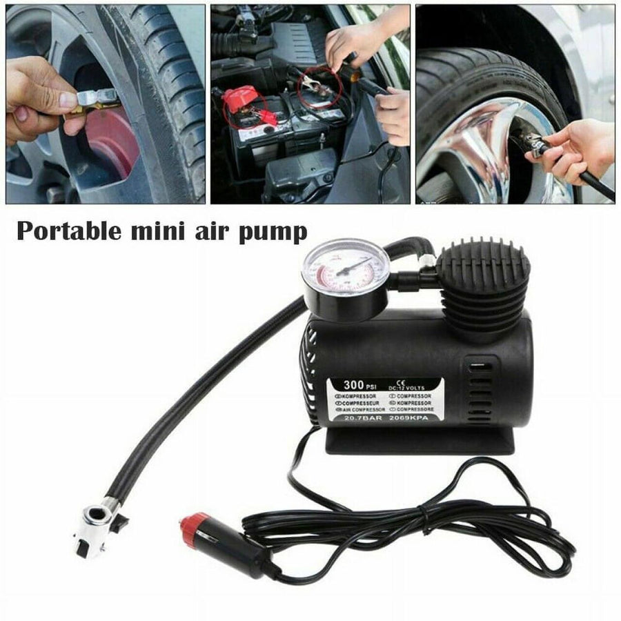 Compresor de aire portátil 300 PSI coche