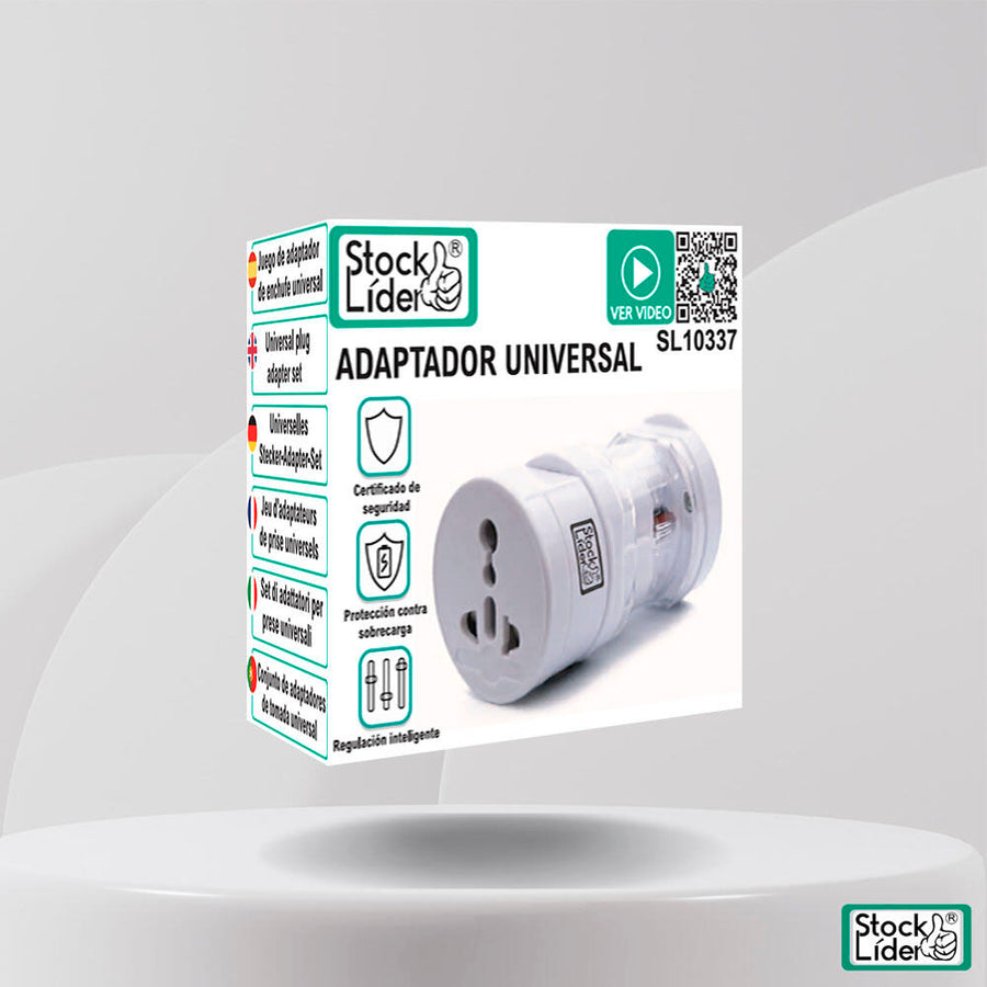 Tu adaptador para viajar ligero