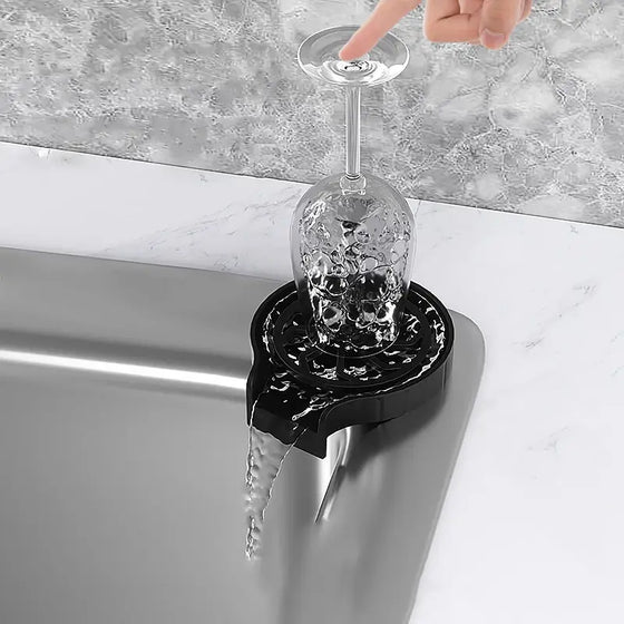 Limpiador de vaso automático para cocina