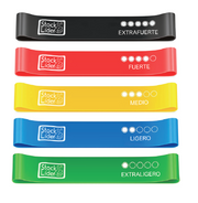 Bandas elásticas para entrenar en casa