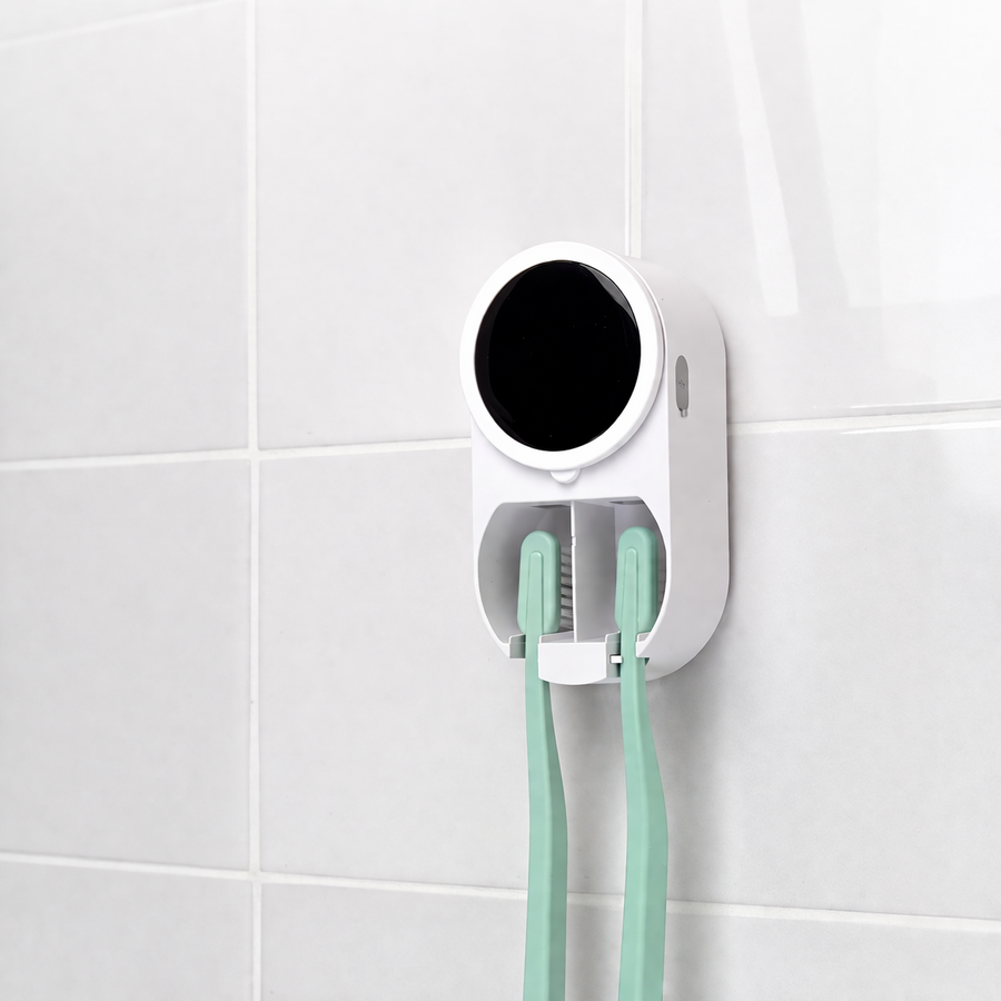 Soporte cepillo dientes esterilizador UV