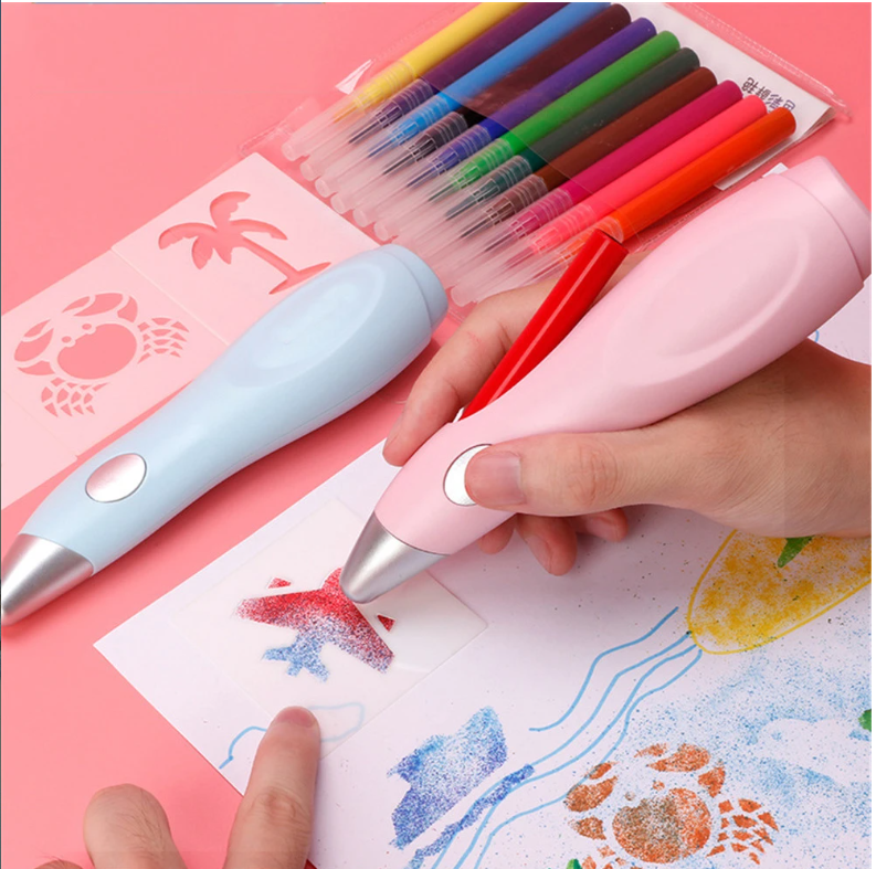 Boli aerógrafo para niños creativo