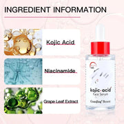 Sérum facial ácido kójico luminosidad