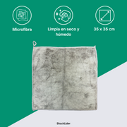 Paño de microfibra ultra absorbente 35x35
