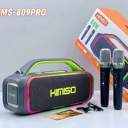 Altavoz Bluetooth 60W con 2 Micrófonos