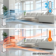 Climatizador 5 en 1 portátil para casa