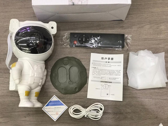 Proyector Astronauta galaxia para habitación