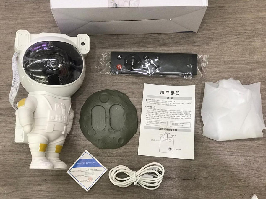 Proyector Astronauta galaxia para habitación