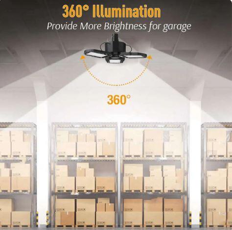 Lámpara LED solar plegable portátil