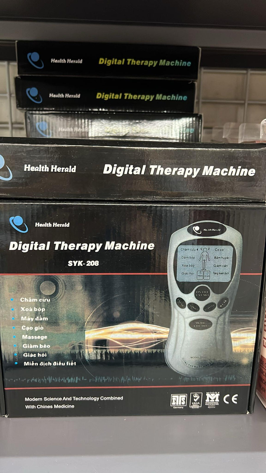 Electroestimulador EMS portátil para músculos