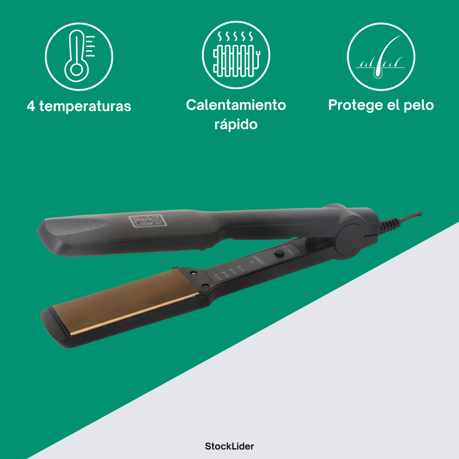 Plancha para el cabello de cerámica