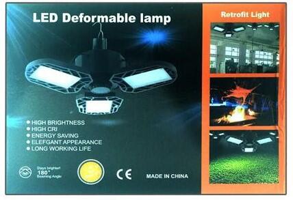 Lámpara LED solar plegable portátil