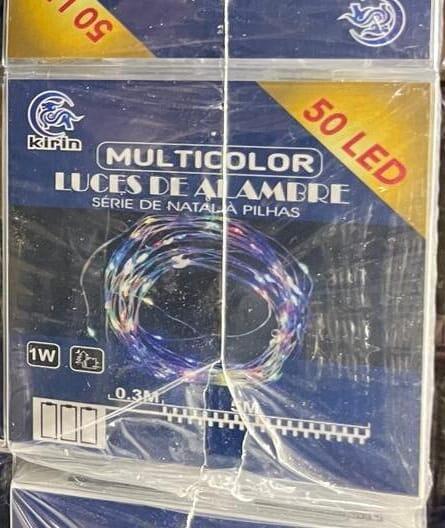 Luces LED multicolor 50 LED decorativas