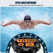 Smartwatch deportivo hombre resistente al agua