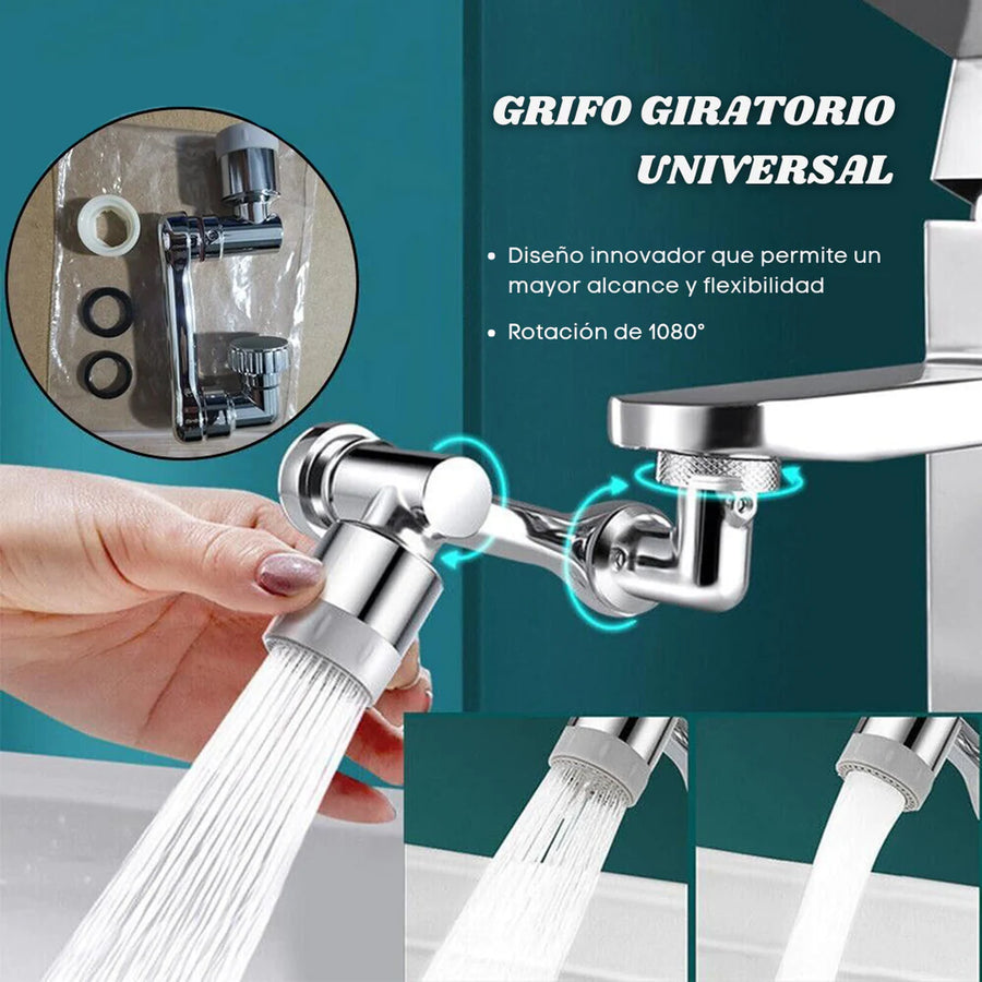 Extensor de grifo giratorio metal