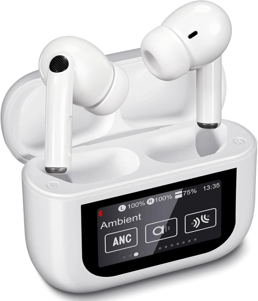 Auriculares Bluetooth 5.4 con ANC y Pantalla