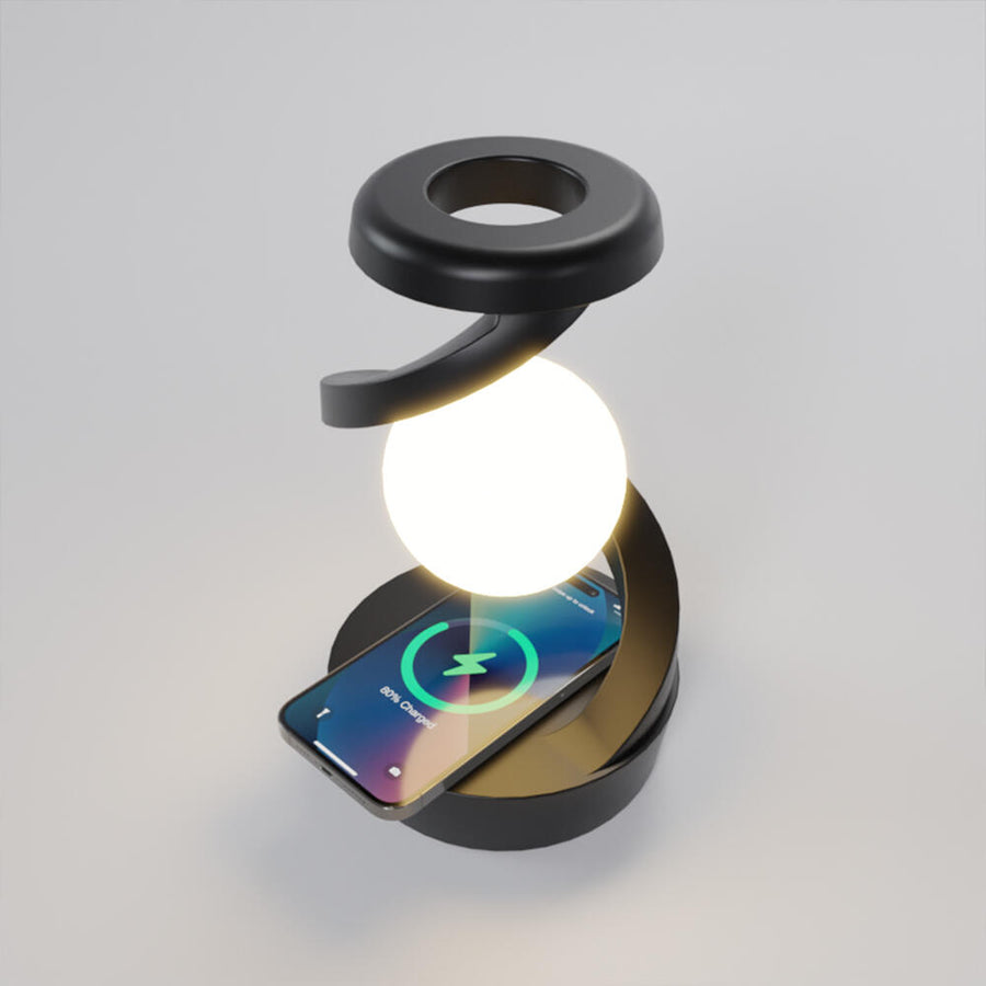 Lámpara Luna Levitante LED con Carga